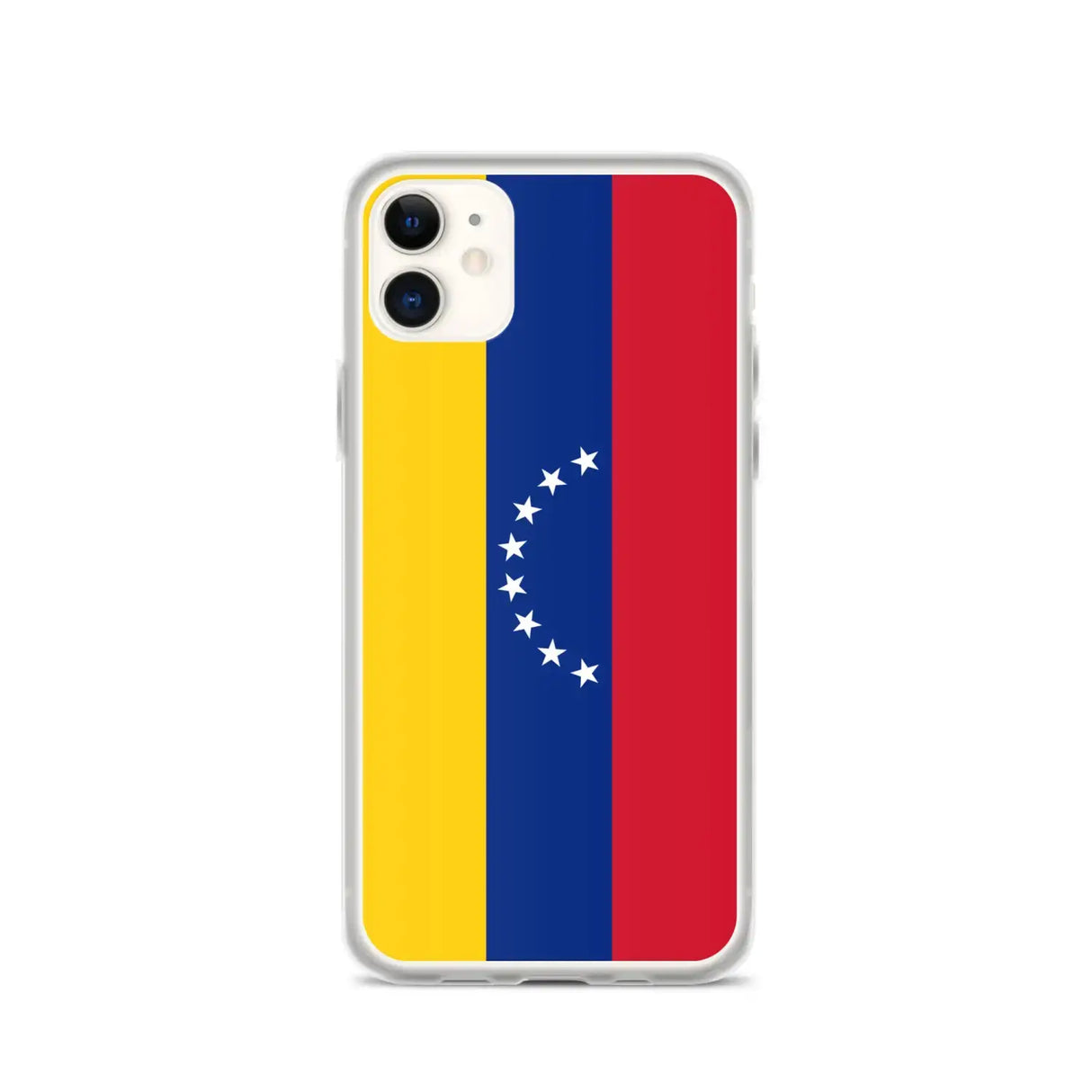 Coque iphone drapeau venezuela souple antichoc transparente