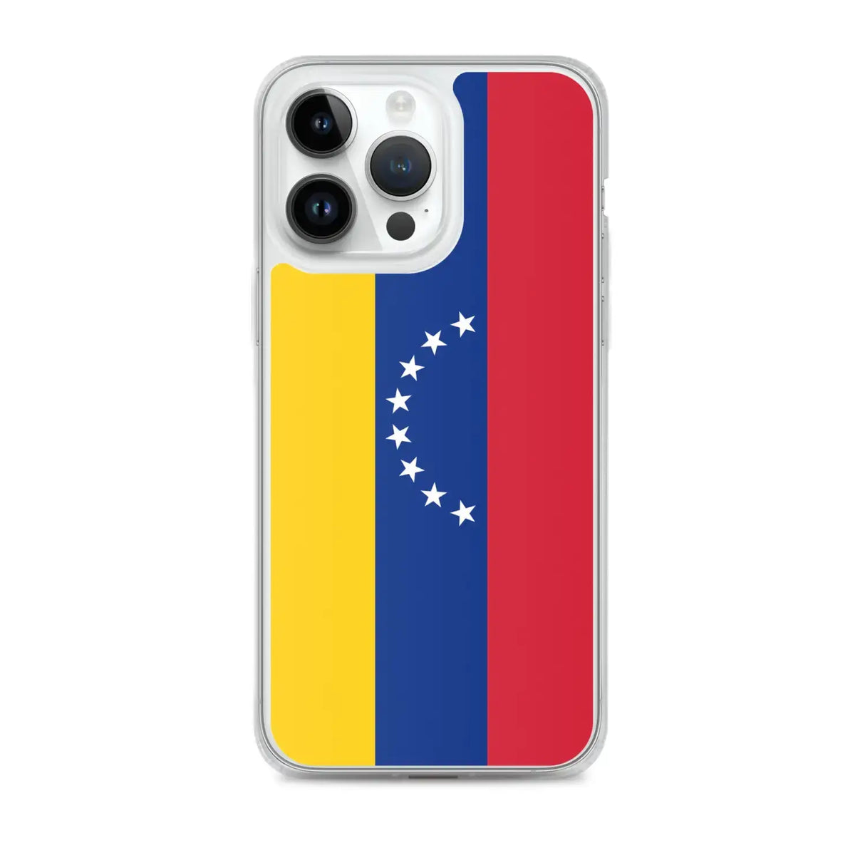Coque iphone drapeau venezuela souple antichoc transparente