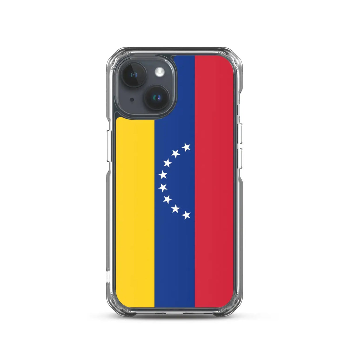 Coque iphone drapeau venezuela souple antichoc transparente