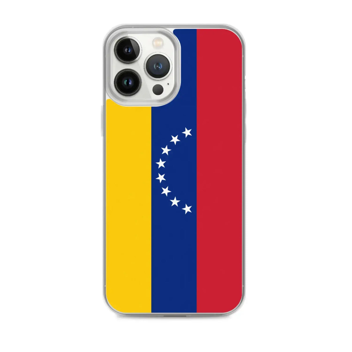 Coque iphone drapeau venezuela souple antichoc transparente