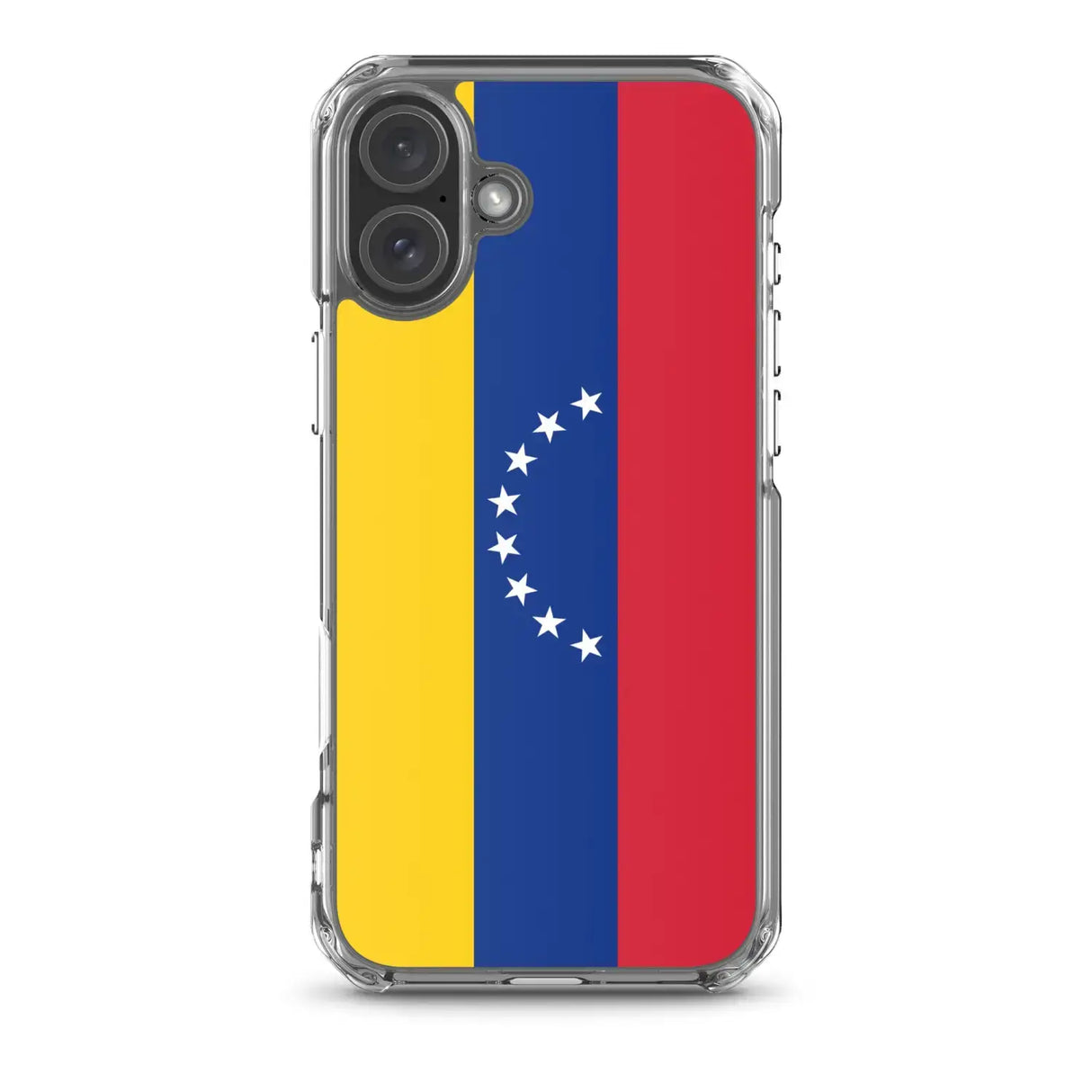 Coque iphone drapeau venezuela souple antichoc transparente