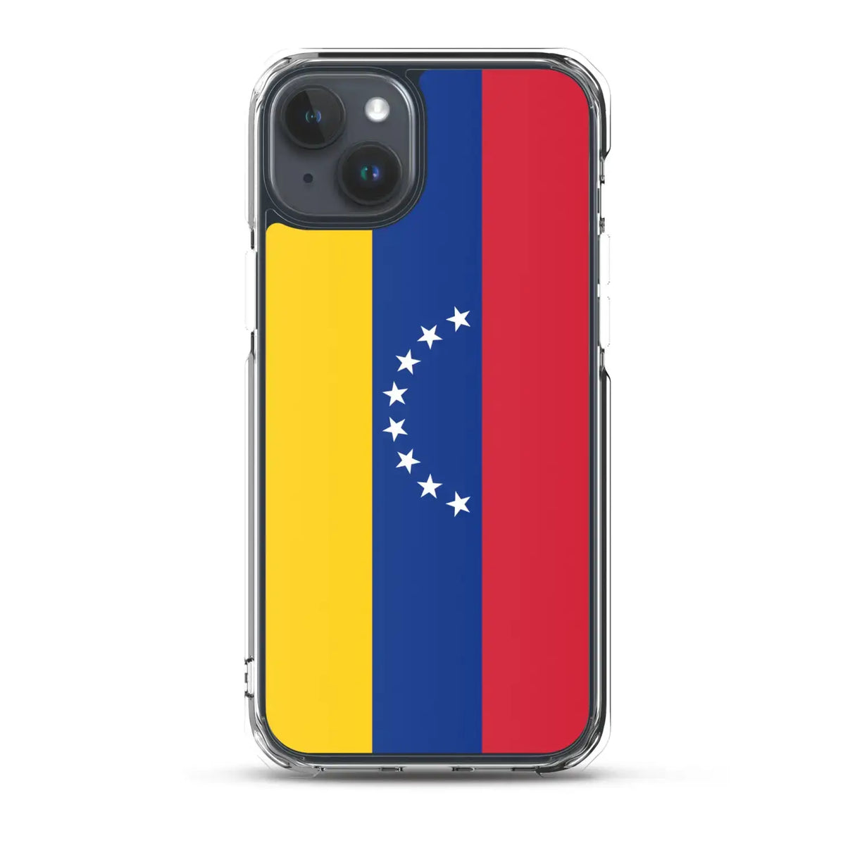 Coque iphone drapeau venezuela souple antichoc transparente