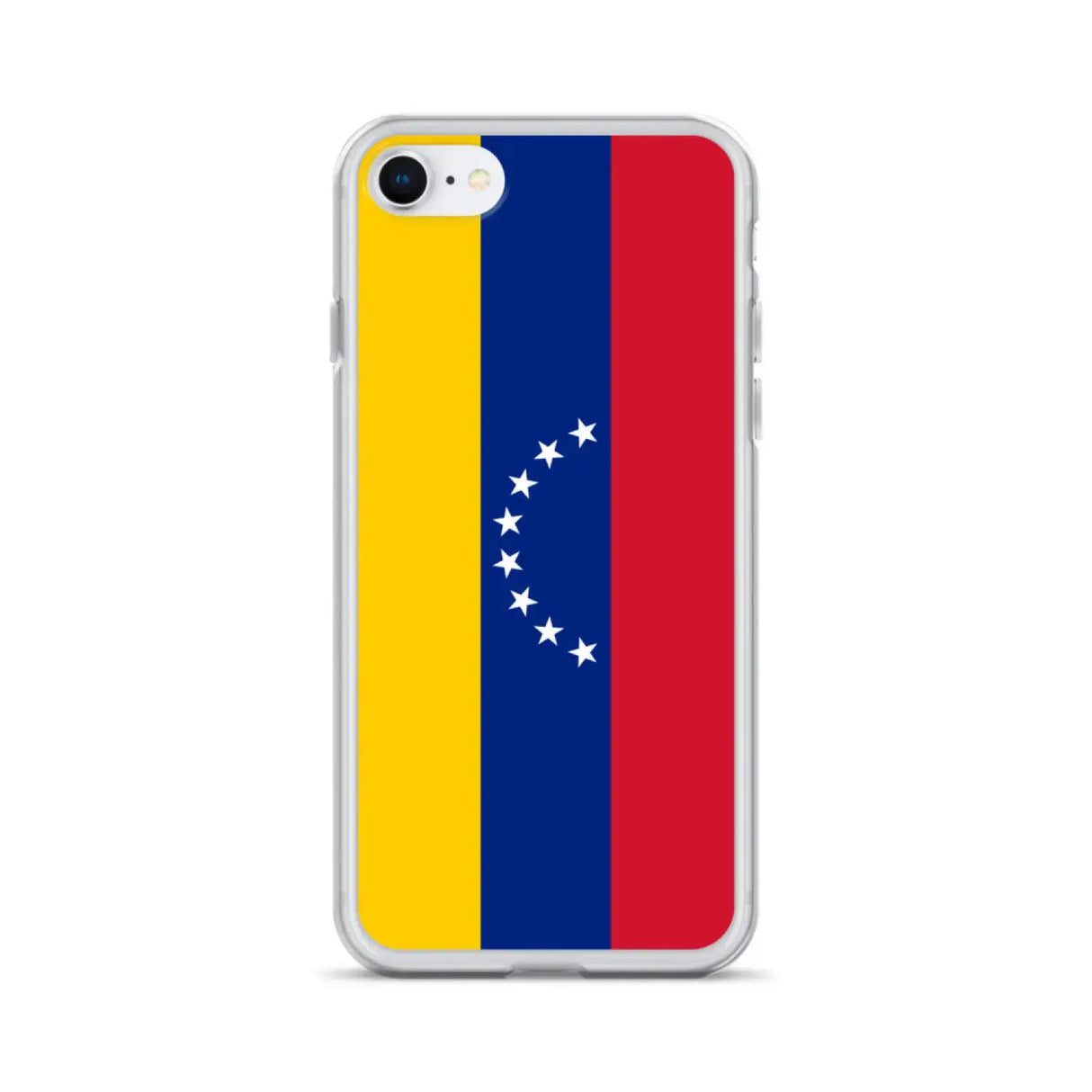 Coque iphone drapeau venezuela souple antichoc transparente