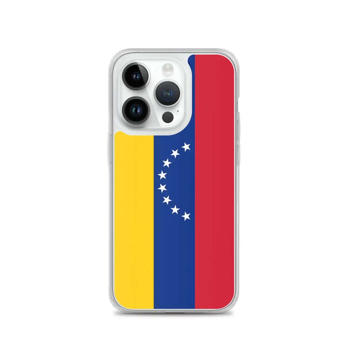 Coque iphone drapeau venezuela souple antichoc transparente