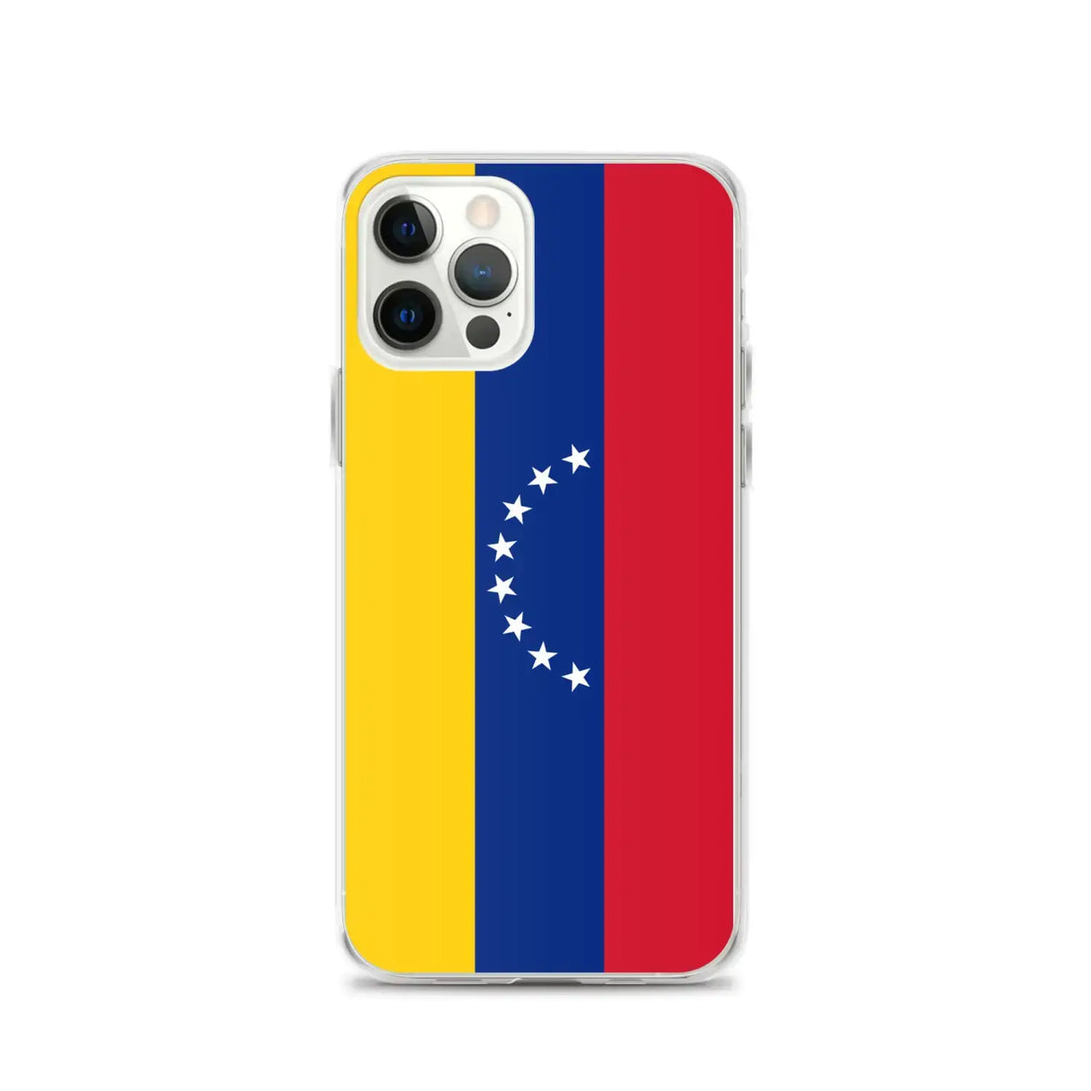 Coque iphone drapeau venezuela souple antichoc transparente