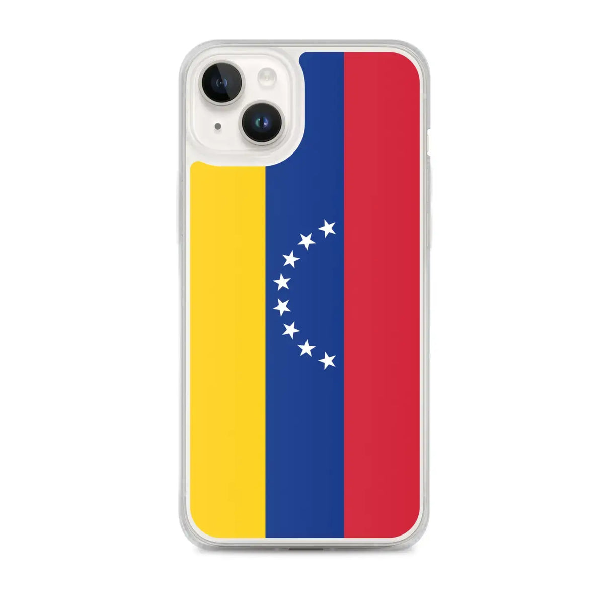Coque iphone drapeau venezuela souple antichoc transparente