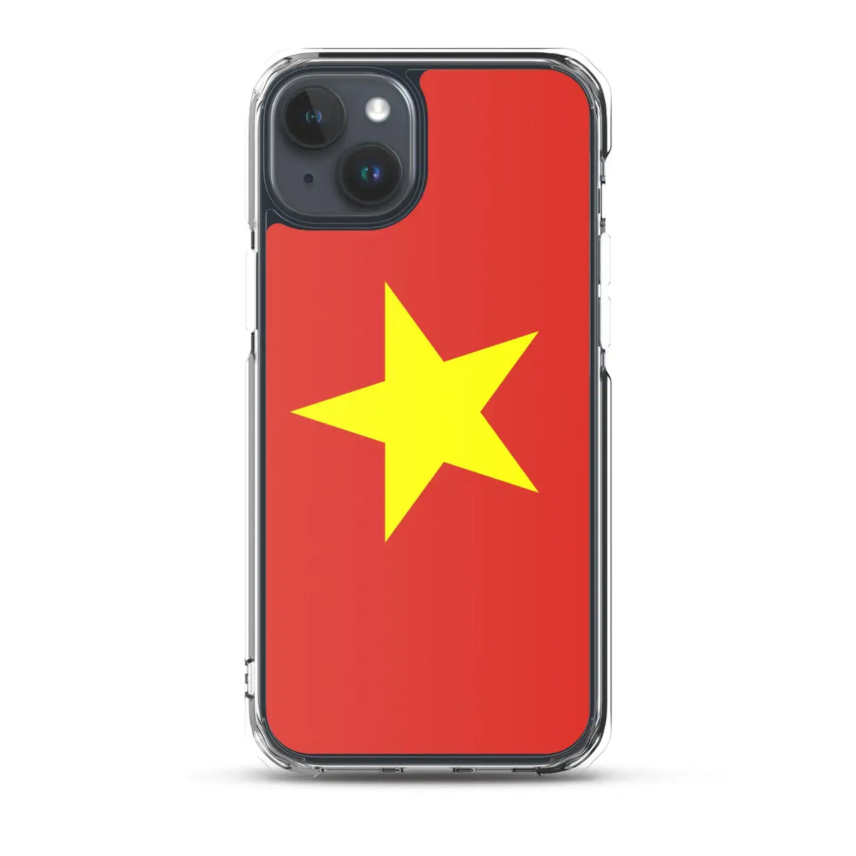 Coque iphone drapeau viêt nam souple antichoc transparente