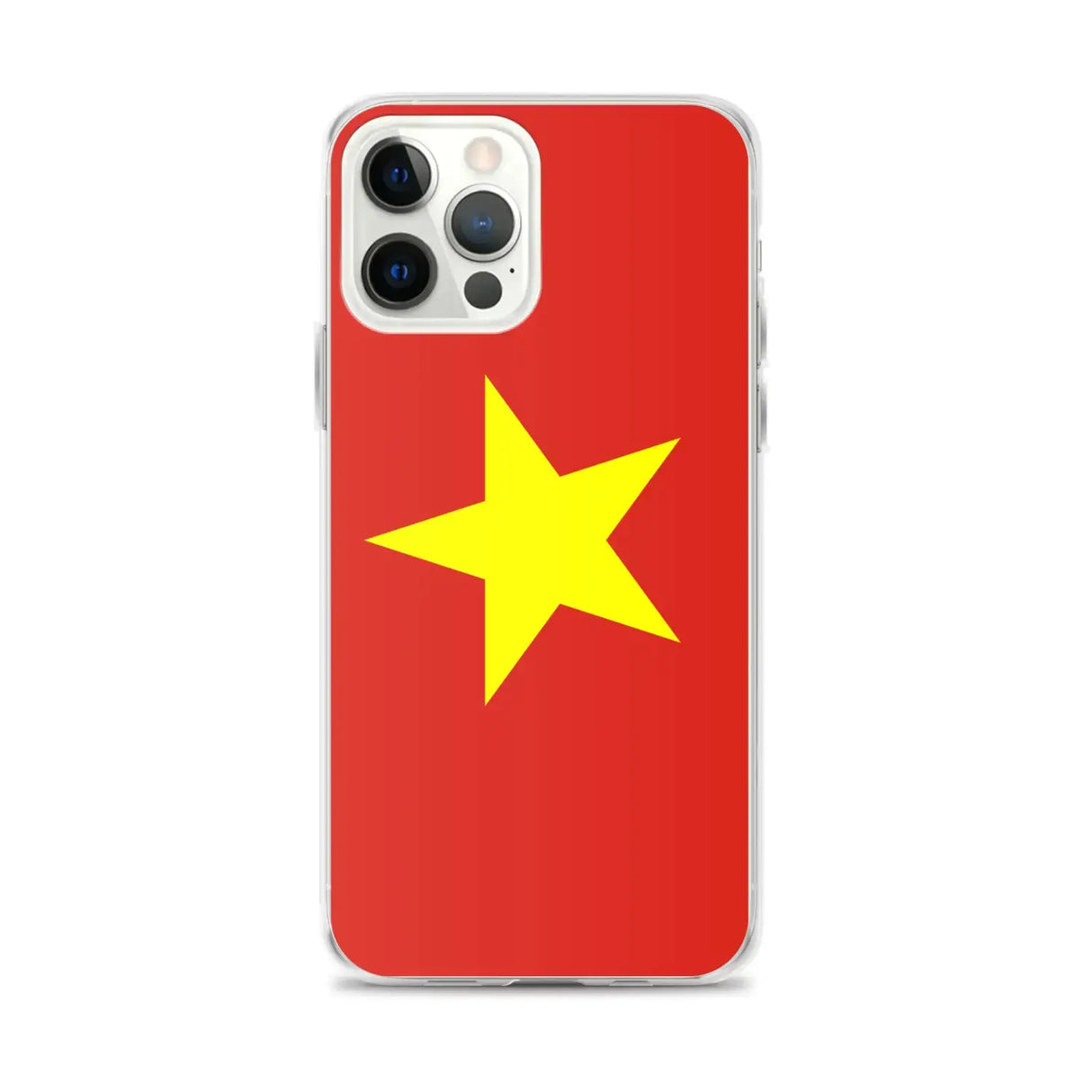 Coque iphone drapeau viêt nam souple antichoc transparente