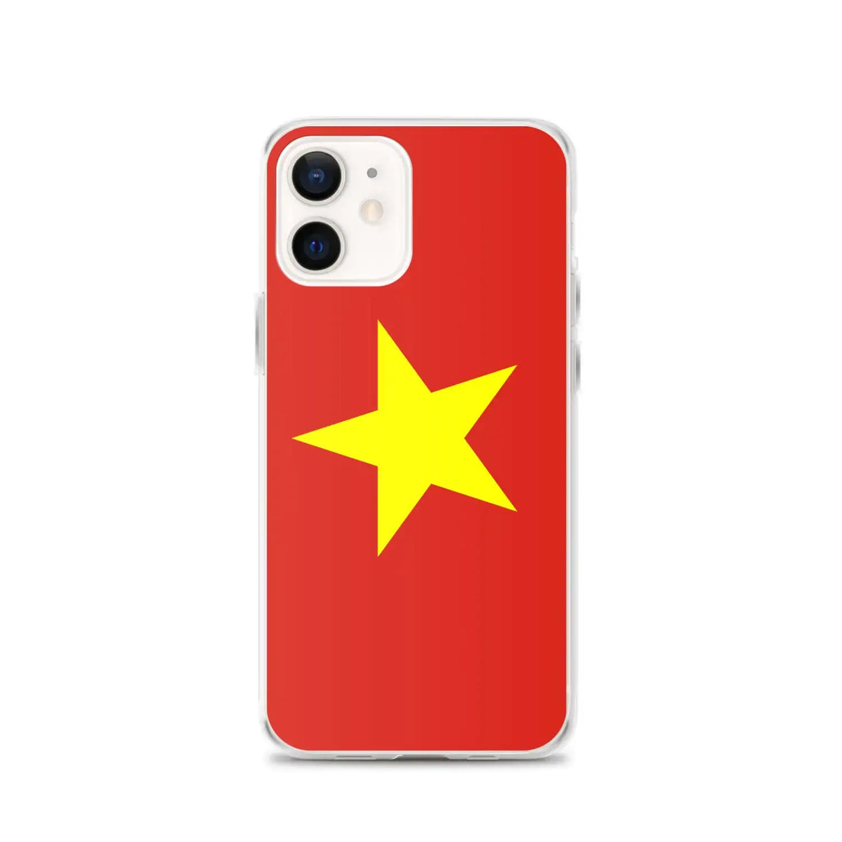 Coque iphone drapeau viêt nam souple antichoc transparente