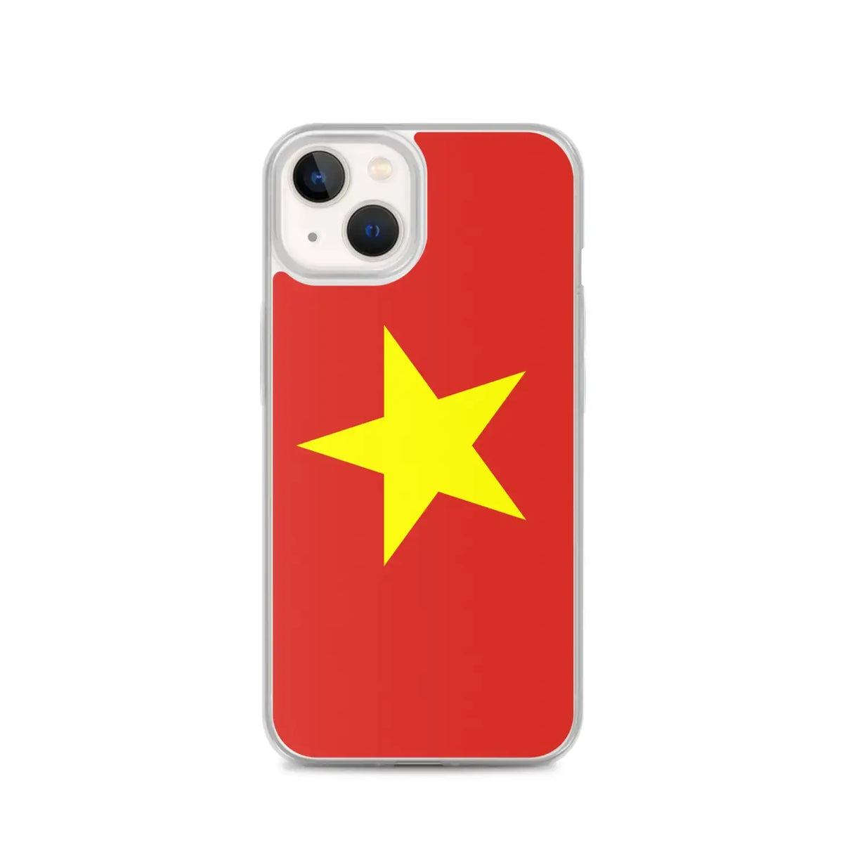 Coque iphone drapeau viêt nam souple antichoc transparente