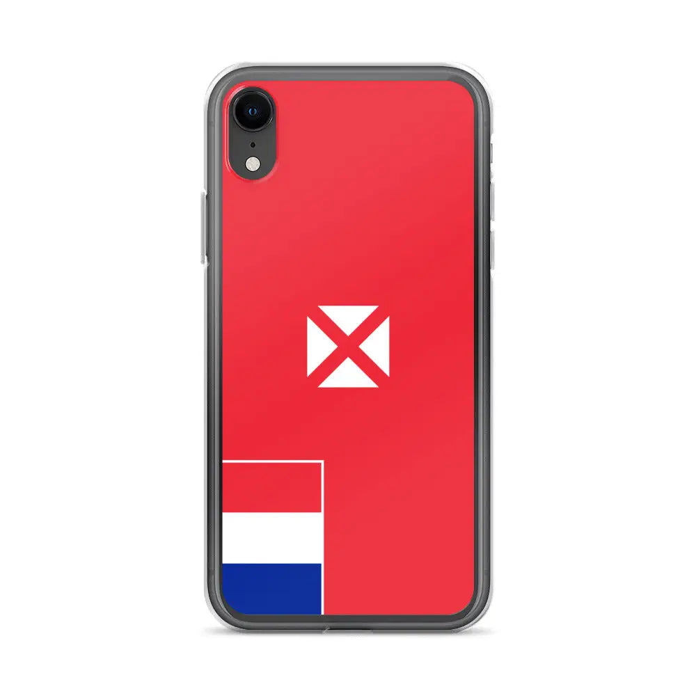 Coque iphone drapeau wallis-et-futuna souple antichoc