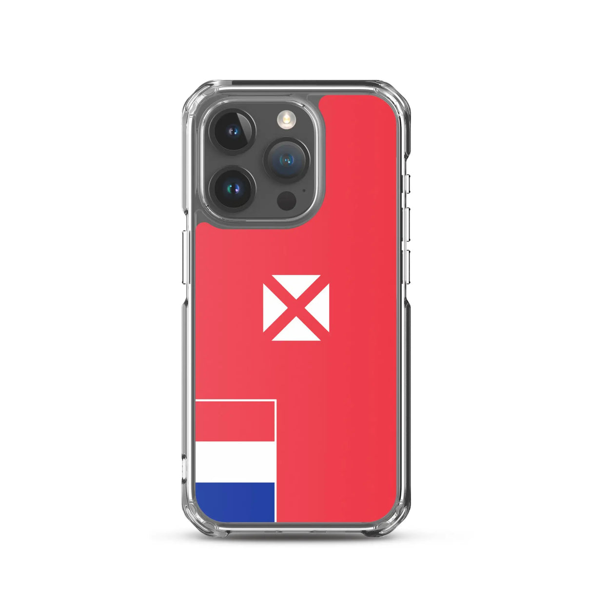Coque iphone drapeau wallis-et-futuna souple antichoc