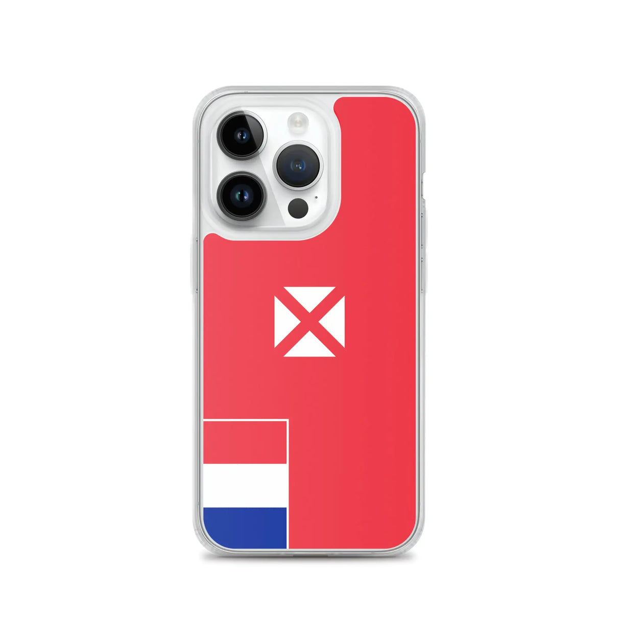 Coque iphone drapeau wallis-et-futuna souple antichoc