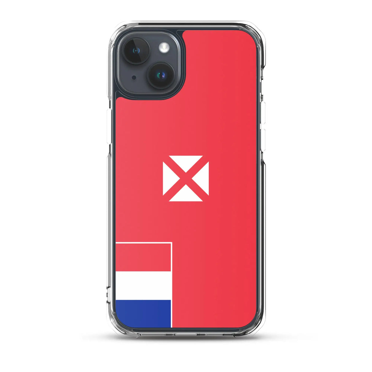 Coque iphone drapeau wallis-et-futuna souple antichoc