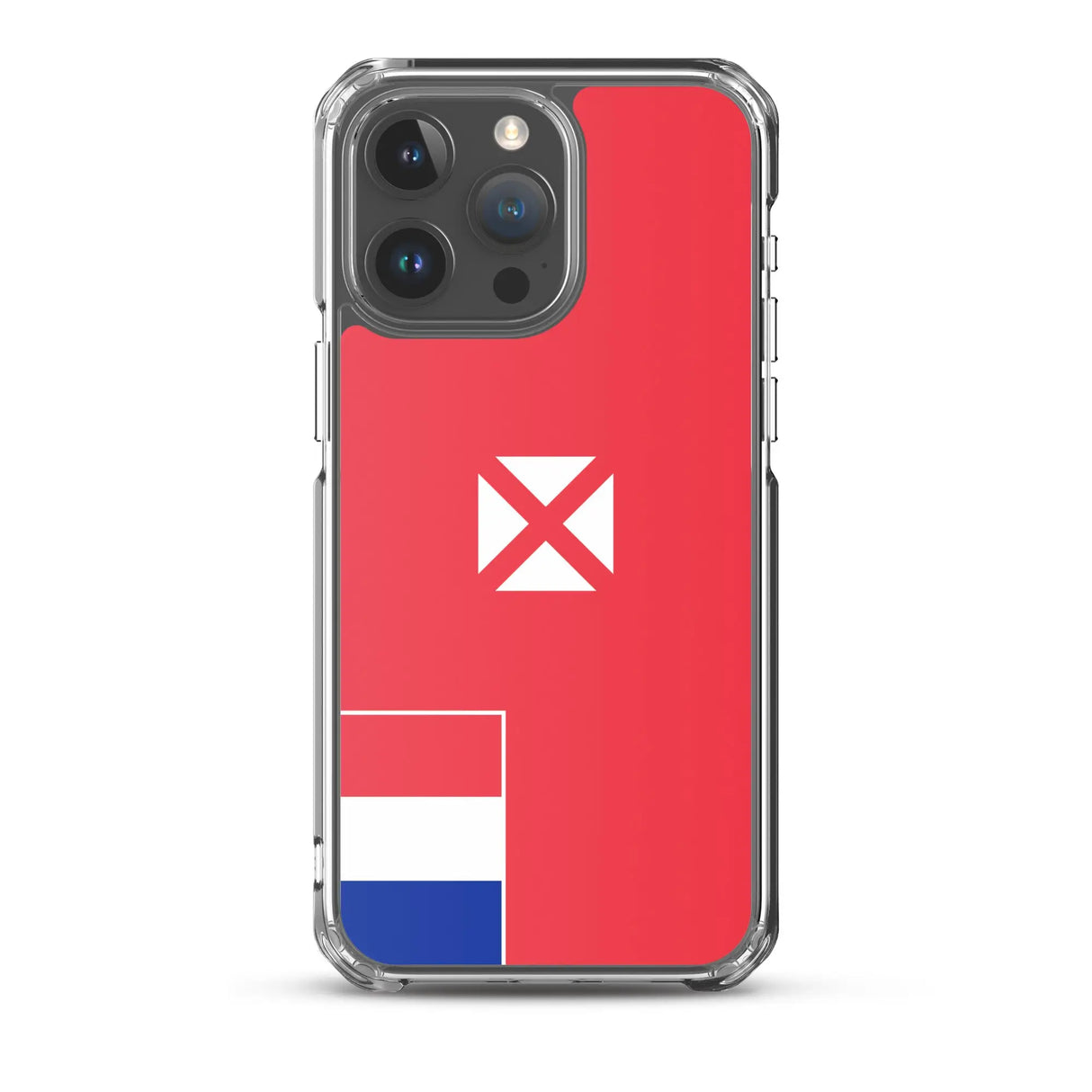 Coque iphone drapeau wallis-et-futuna souple antichoc