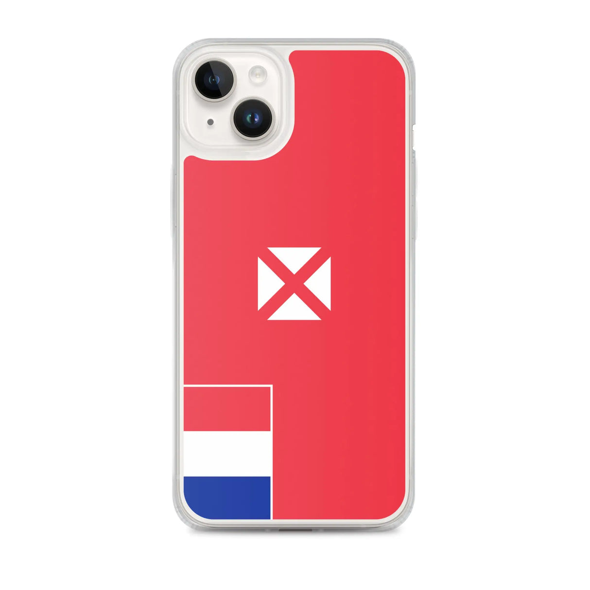 Coque iphone drapeau wallis-et-futuna souple antichoc