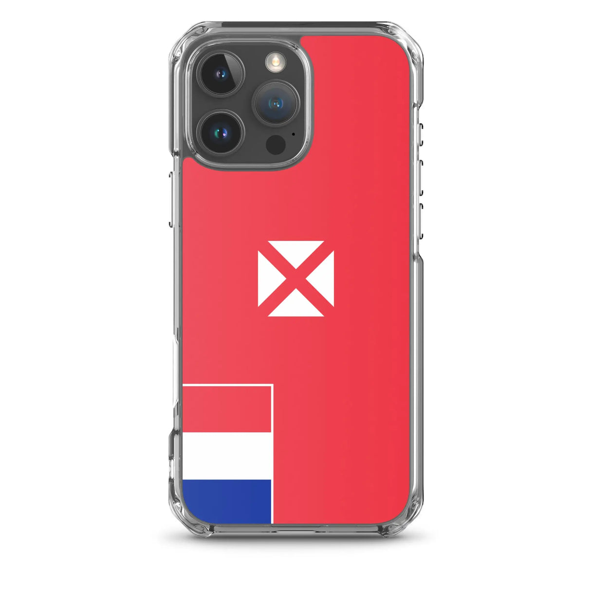 Coque iphone drapeau wallis-et-futuna souple antichoc