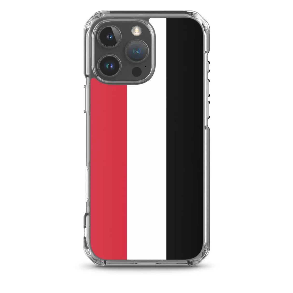 Coque iphone drapeau yémen souple antichoc transparente