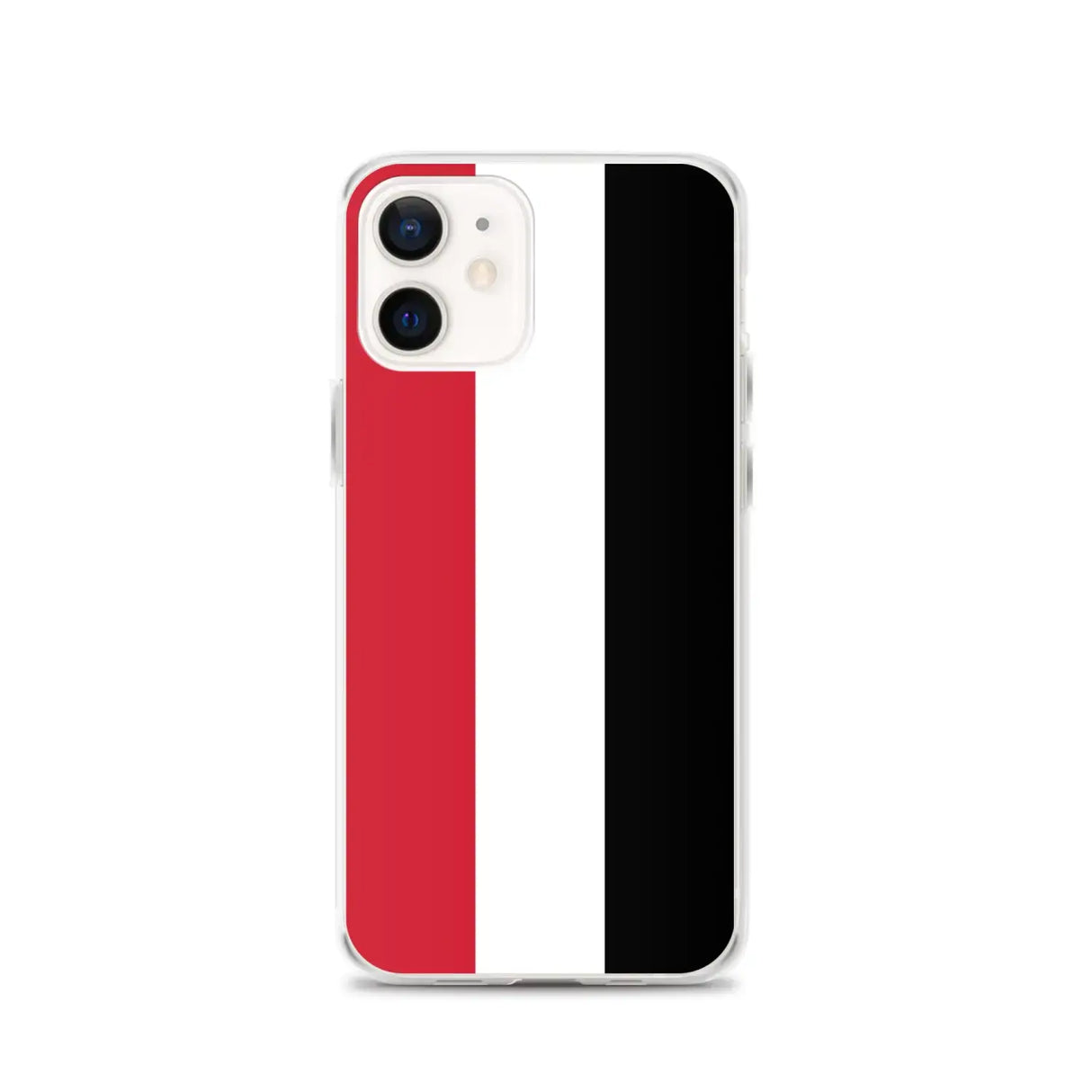 Coque iphone drapeau yémen souple antichoc transparente