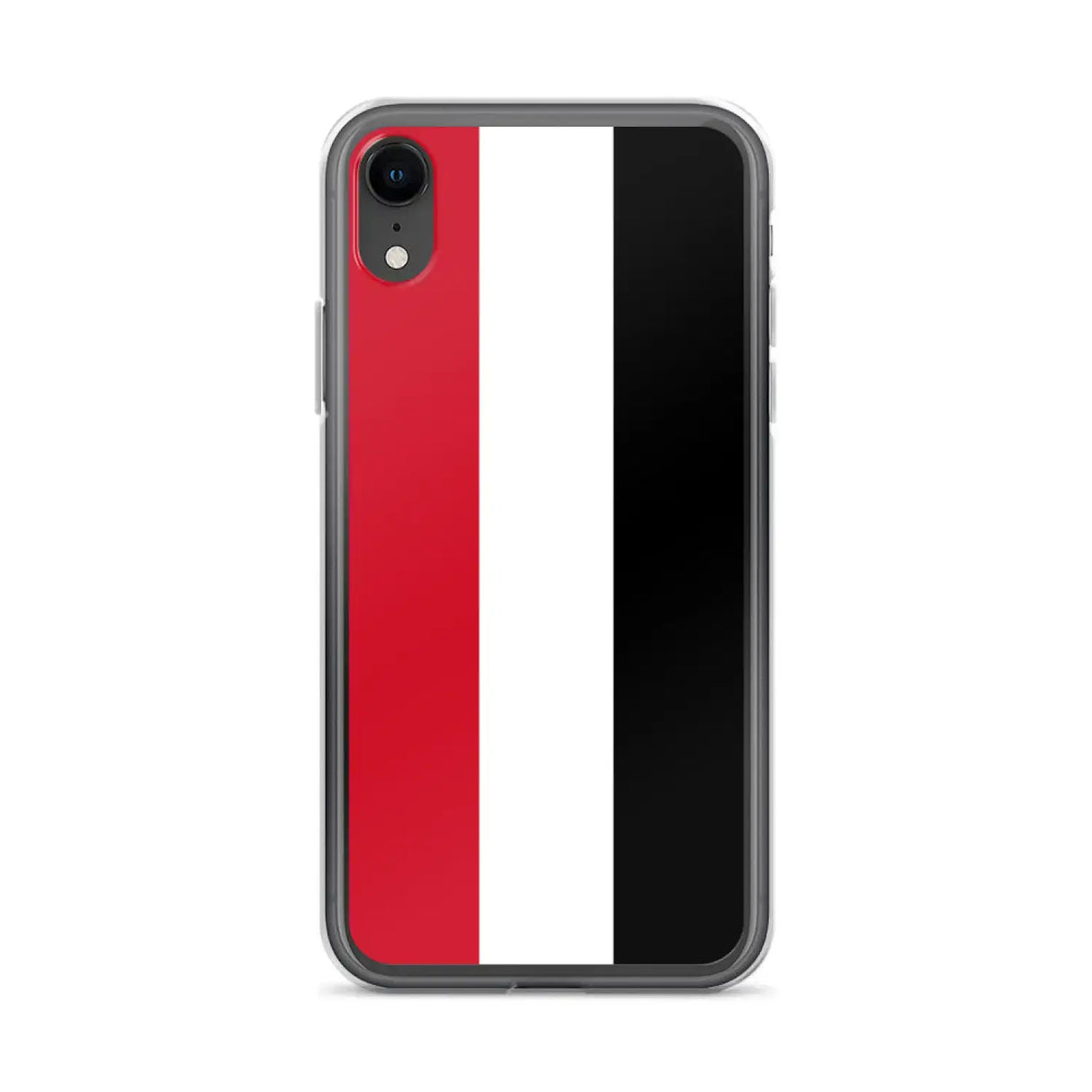 Coque iphone drapeau yémen souple antichoc transparente