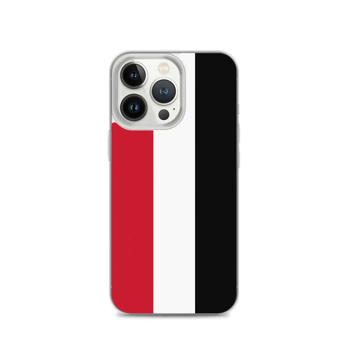 Coque iphone drapeau yémen souple antichoc transparente