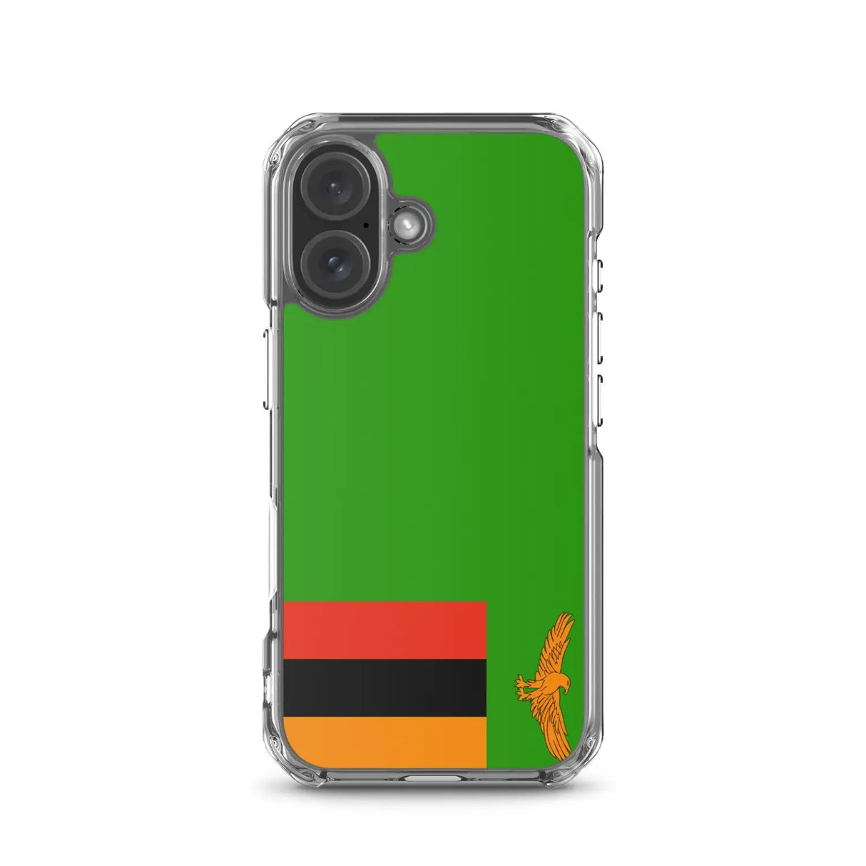 Coque iphone drapeau zambie souple transparente antichoc