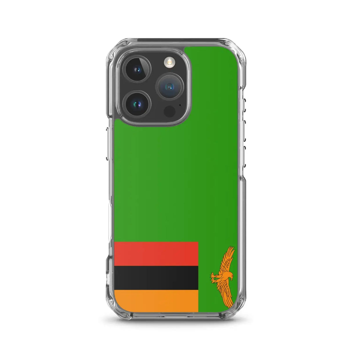Coque iphone drapeau zambie souple transparente antichoc