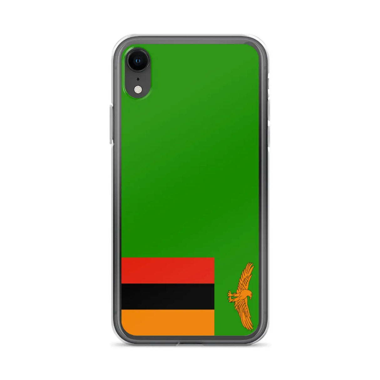 Coque iphone drapeau zambie souple transparente antichoc