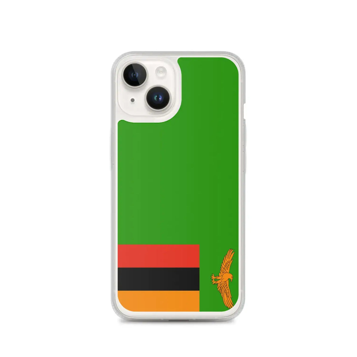 Coque iphone drapeau zambie souple transparente antichoc
