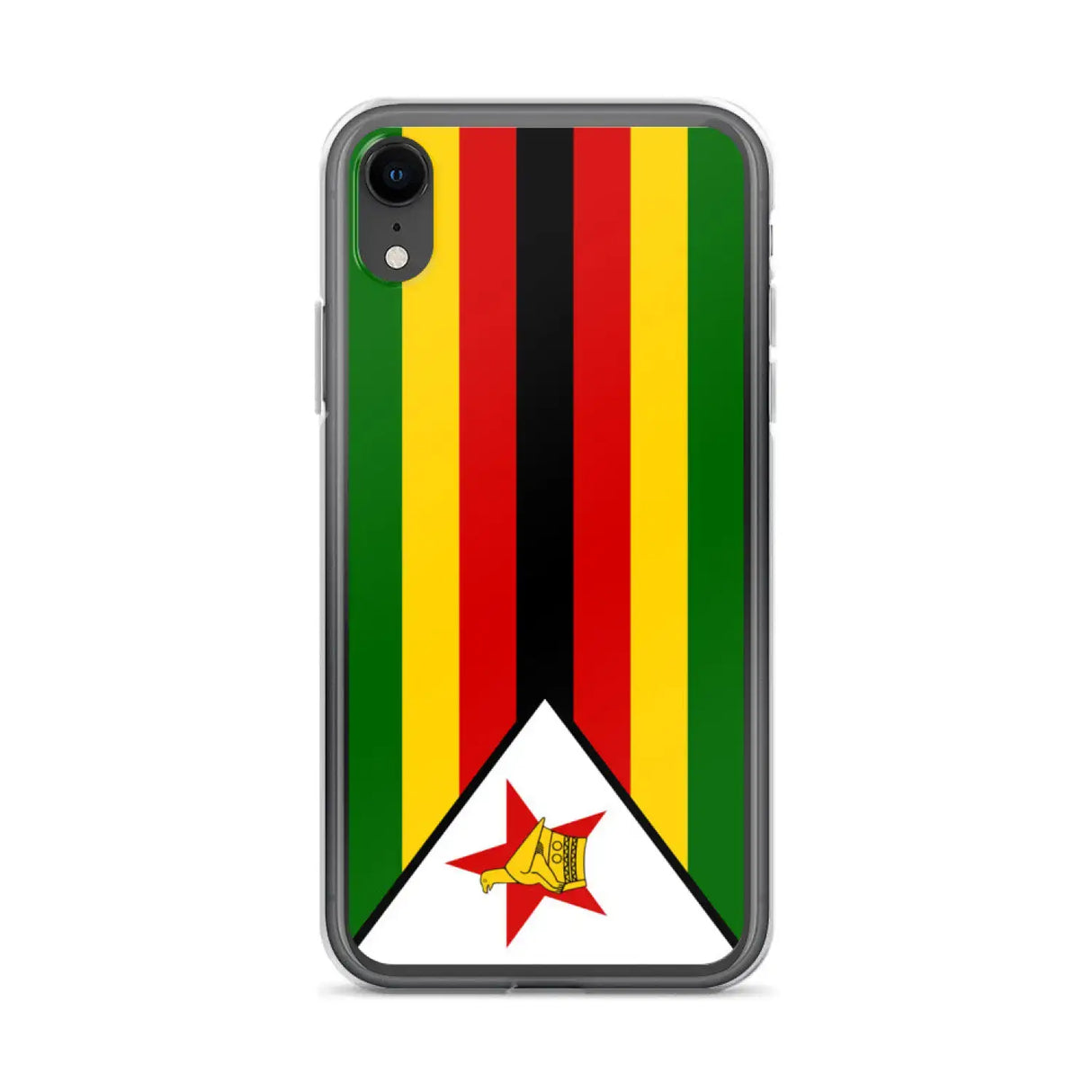 Coque iphone drapeau zimbabwe souple et antichoc transparente