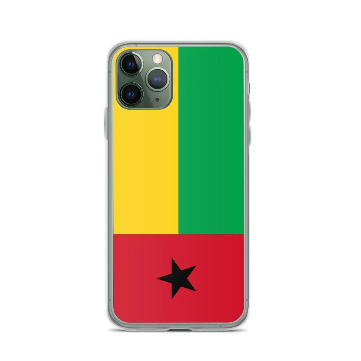 Coque iphone guinée-bissau souple antichoc transparente