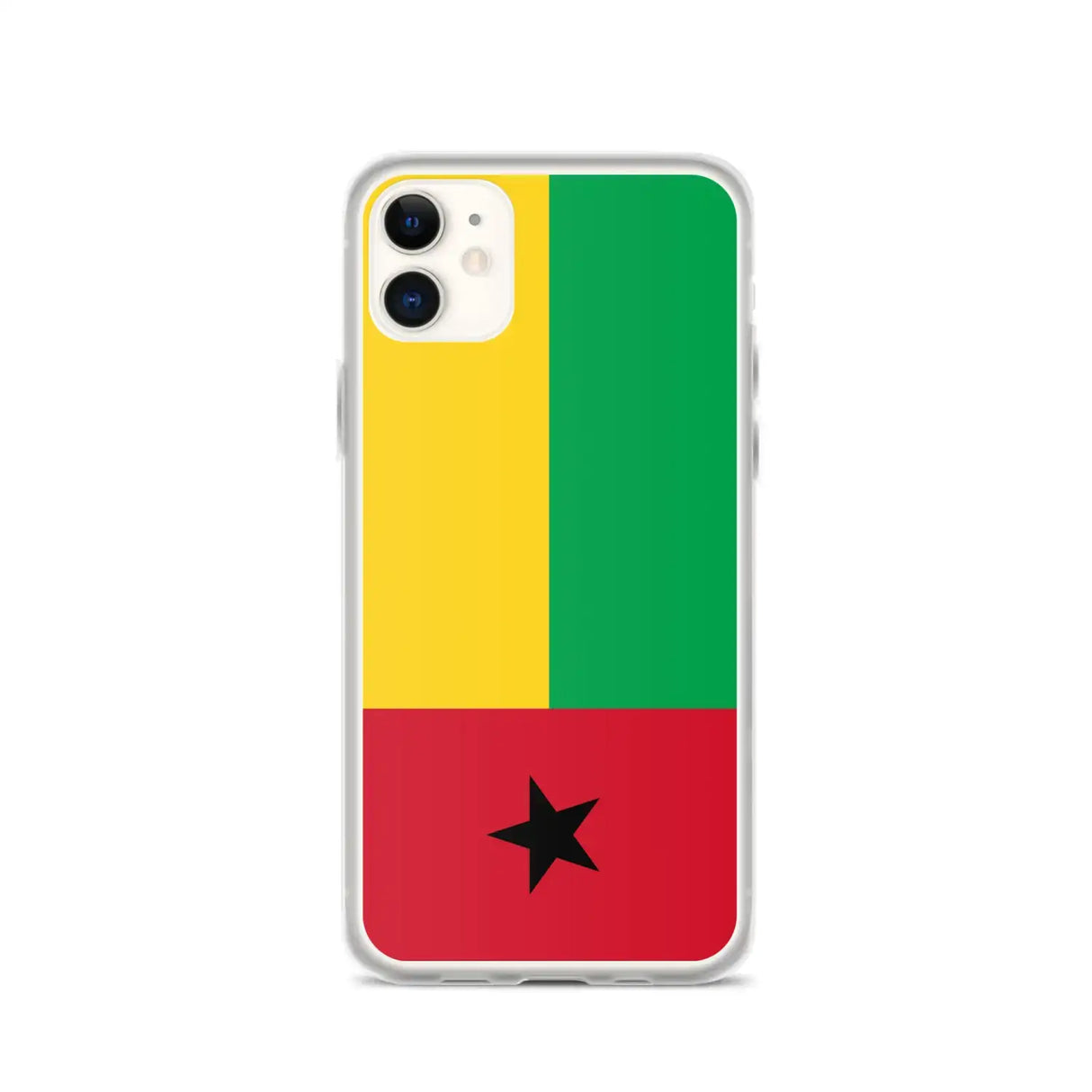 Coque iphone guinée-bissau souple antichoc transparente