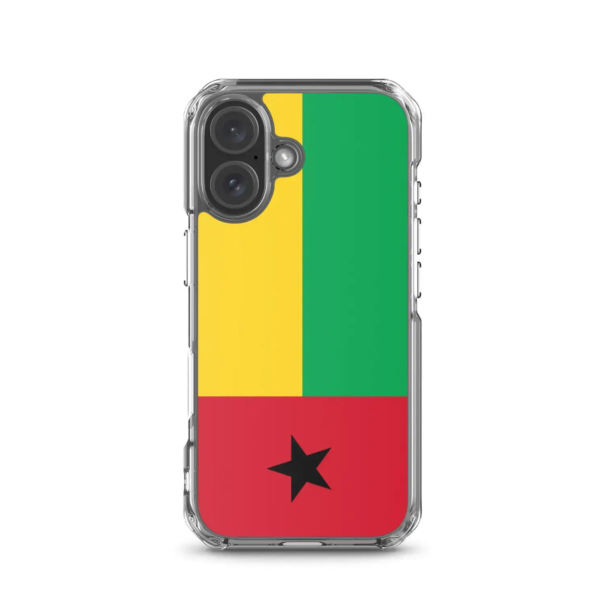 Coque iphone guinée-bissau souple antichoc transparente