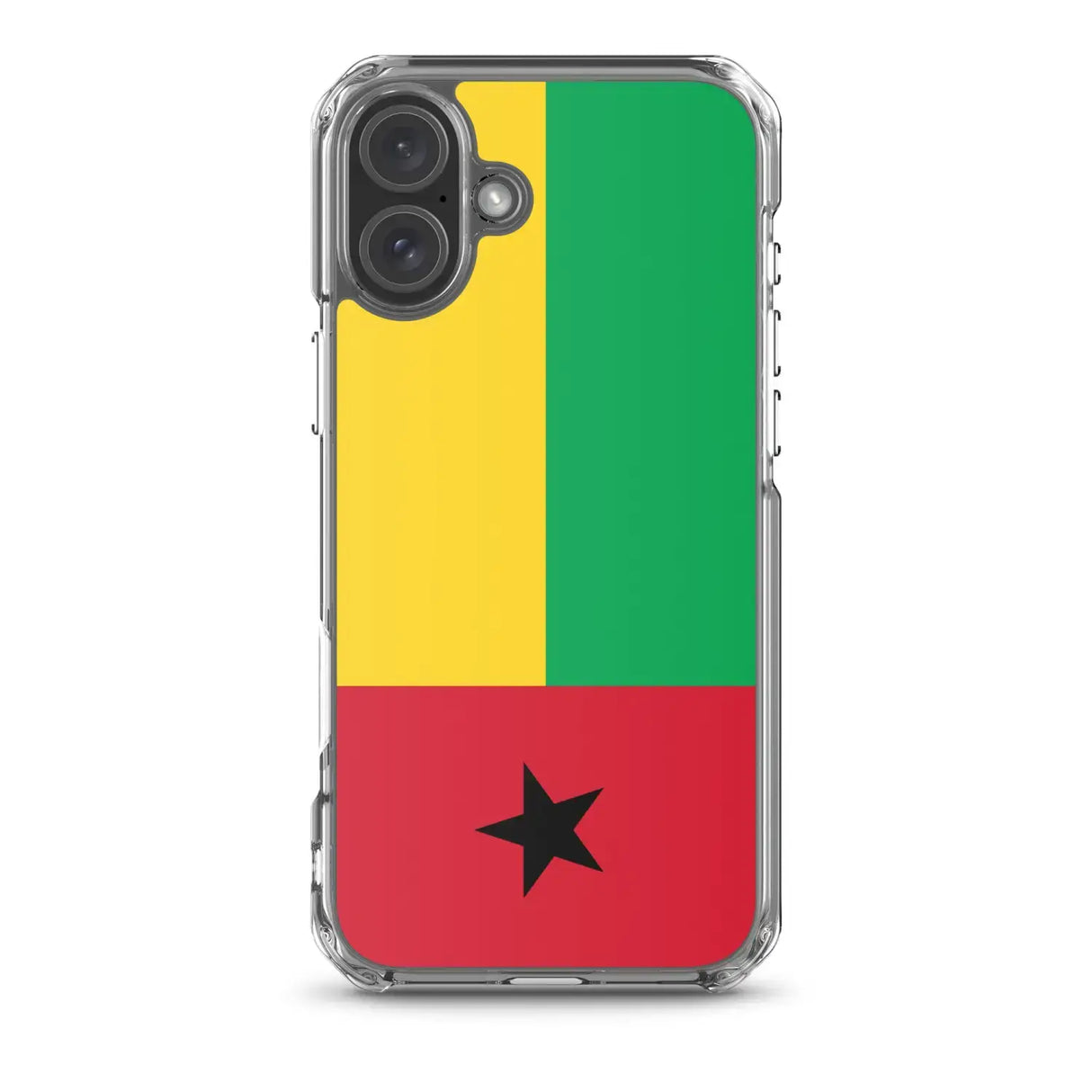 Coque iphone guinée-bissau souple antichoc transparente