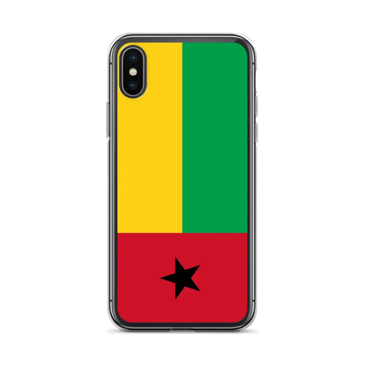 Coque iphone guinée-bissau souple antichoc transparente