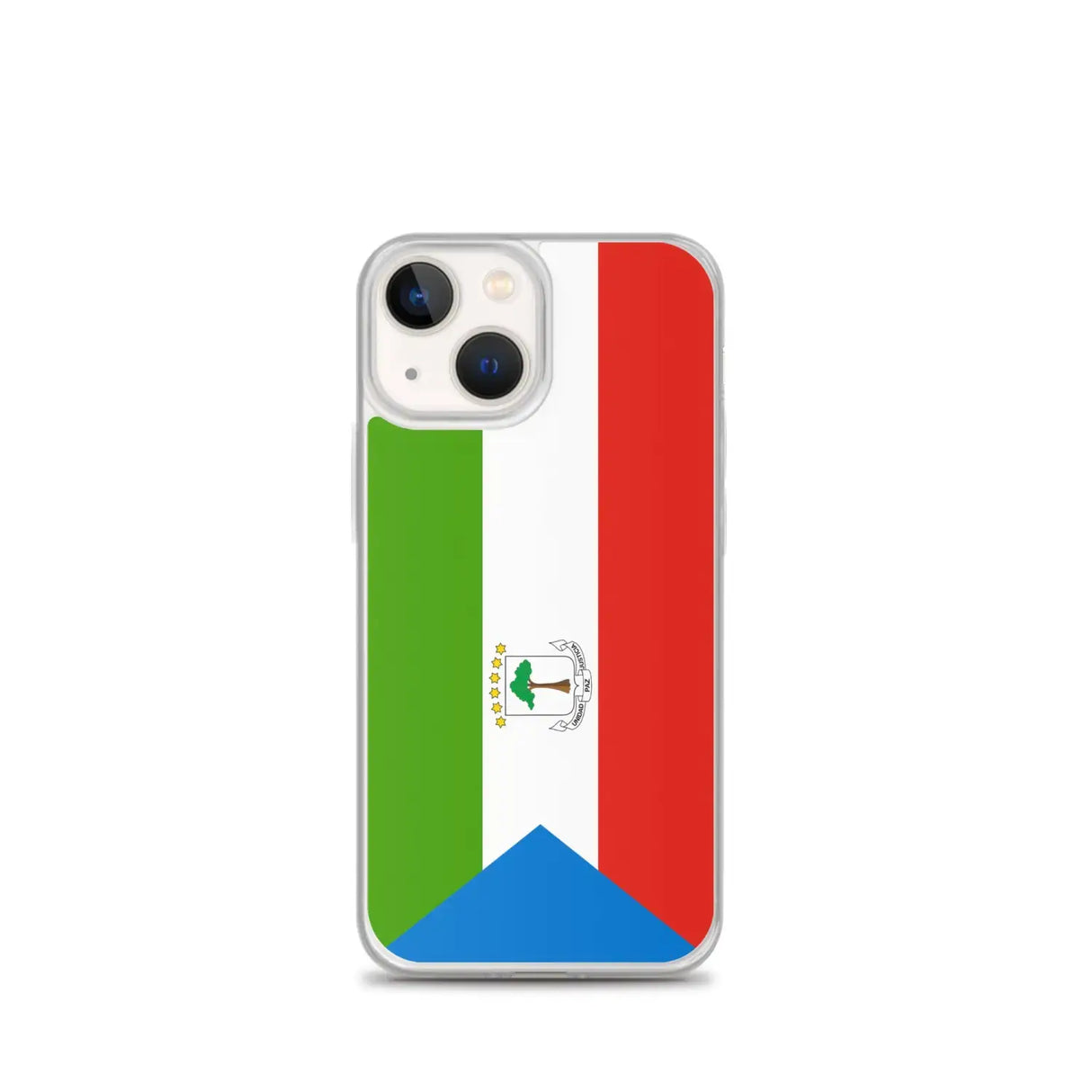 Coque iphone guinée équatoriale souple antichoc transparente