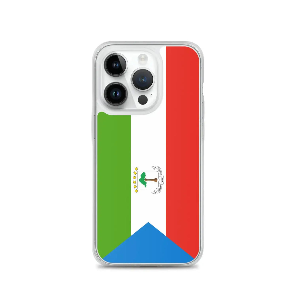 Coque iphone guinée équatoriale souple antichoc transparente