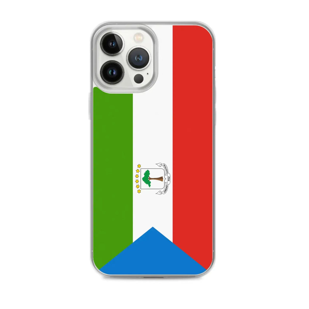 Coque iphone guinée équatoriale souple antichoc transparente