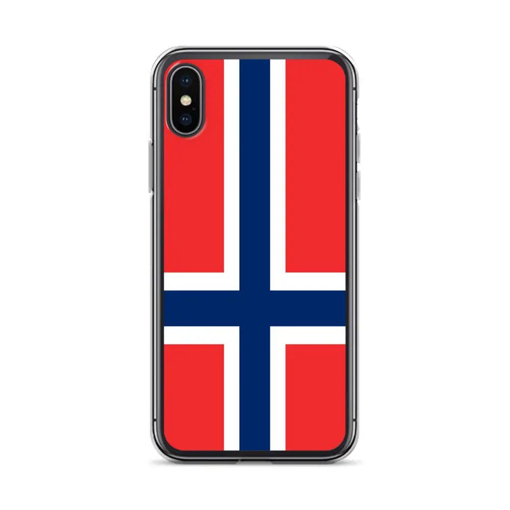 Coque iphone île bouvet souple antichoc dos transparent