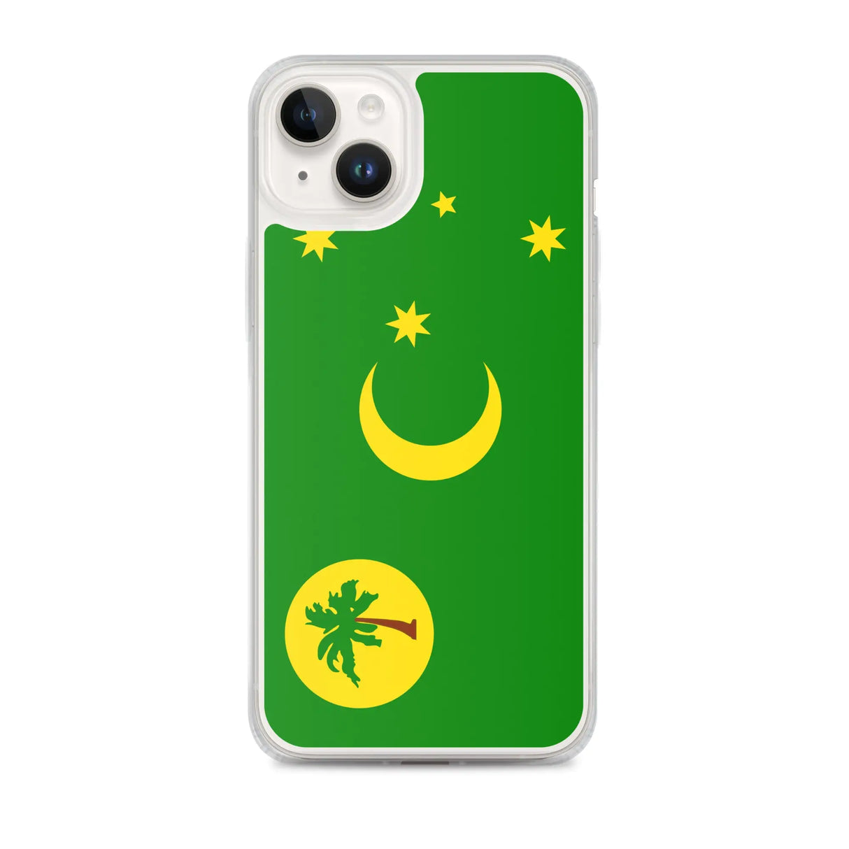 Coque iphone îles cocos souple transparente antichoc