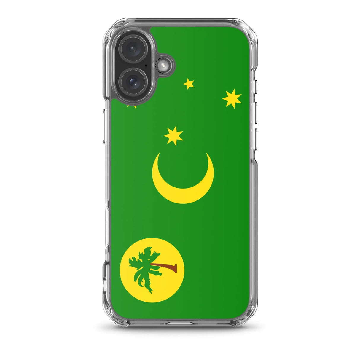 Coque iphone îles cocos souple transparente antichoc
