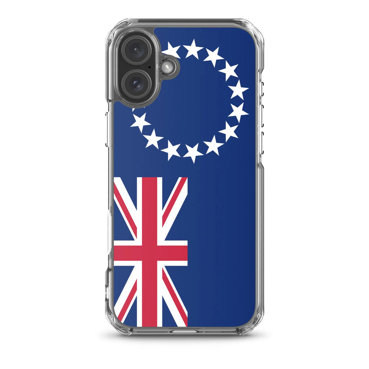 Coque iphone îles cook souple antichoc transparente