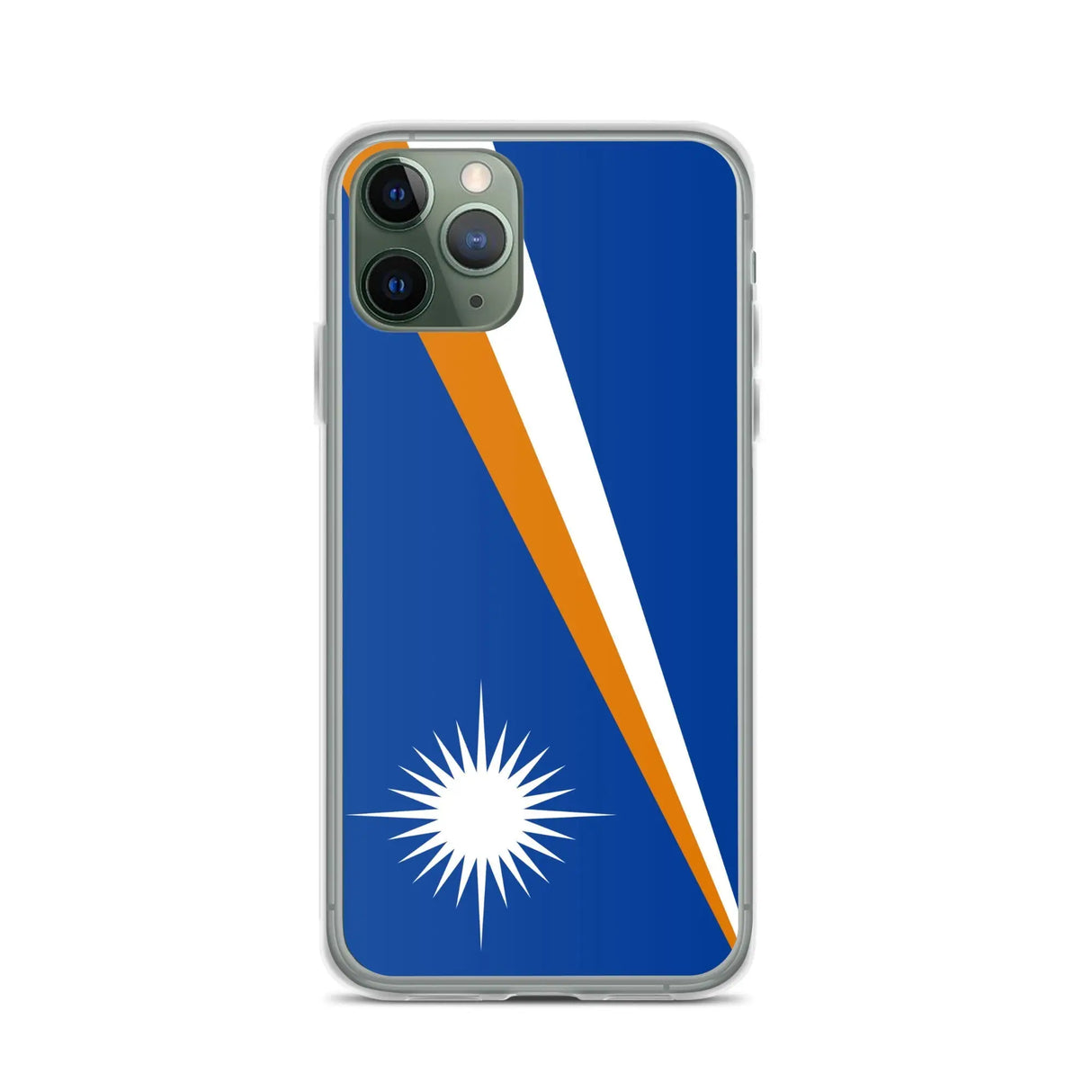 Coque iphone îles marshall souple antichoc transparente