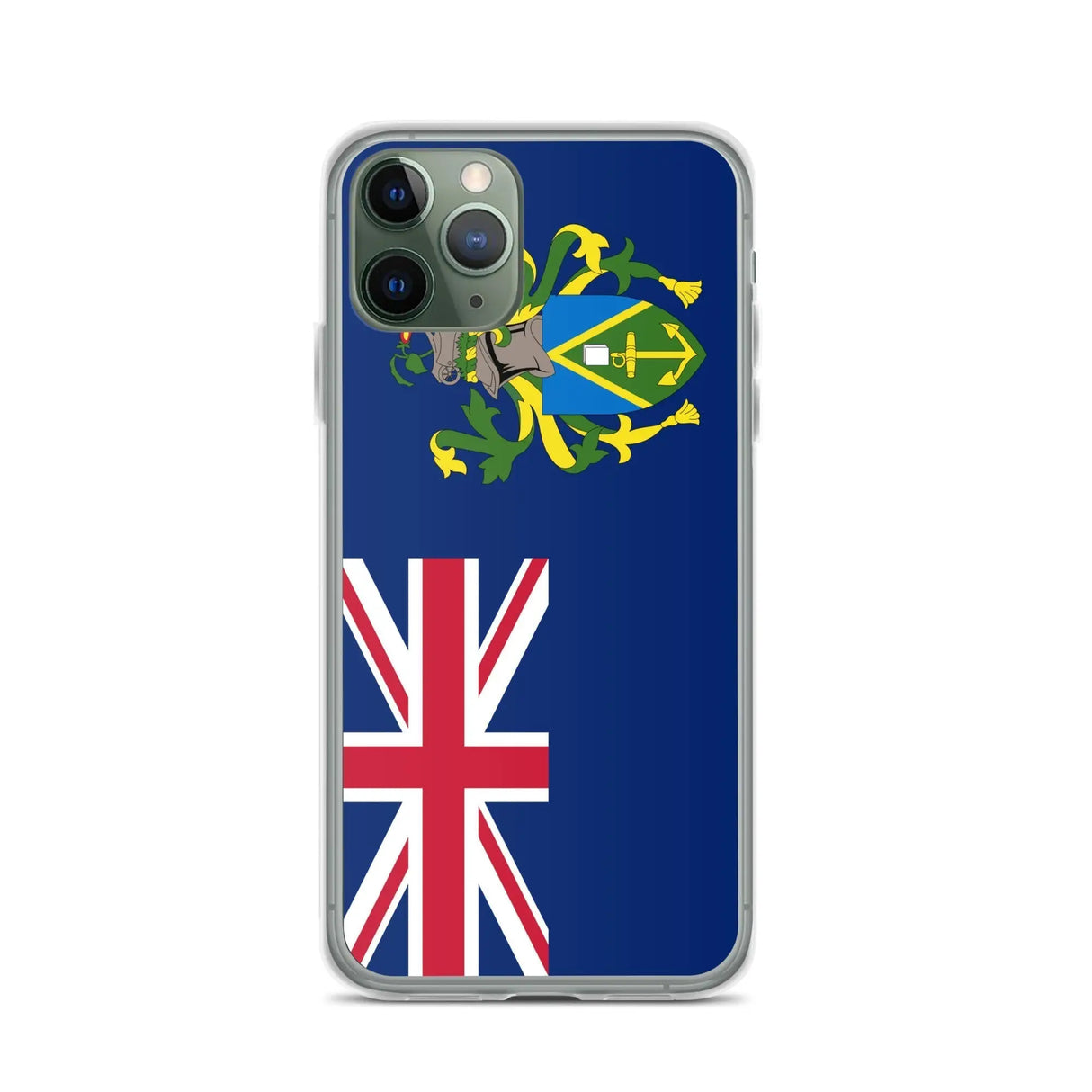 Coque iphone îles pitcairn souple antichoc transparente