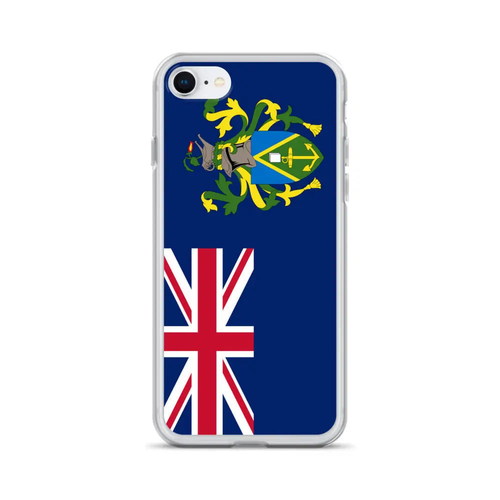 Coque iphone îles pitcairn souple antichoc transparente