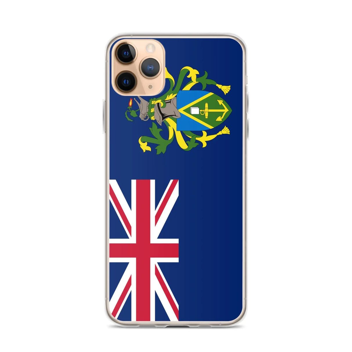 Coque iphone îles pitcairn souple antichoc transparente