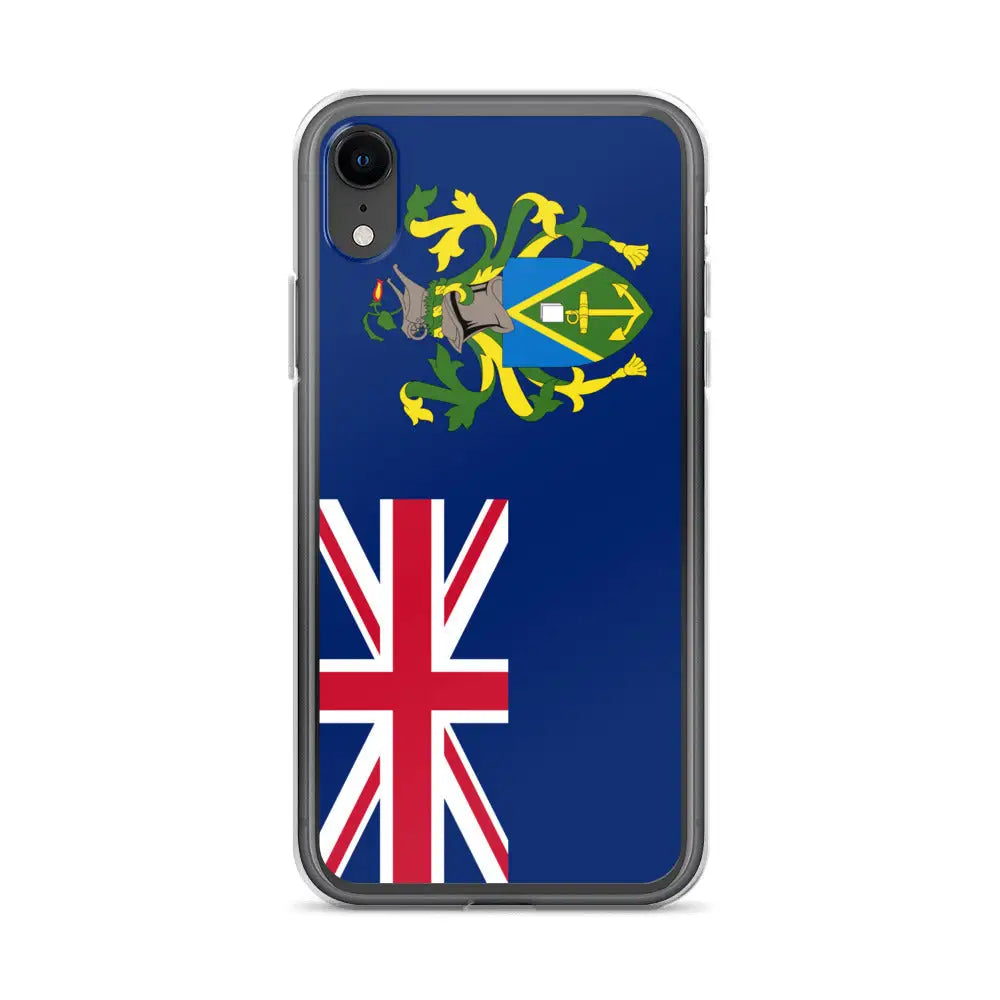 Coque iphone îles pitcairn souple antichoc transparente