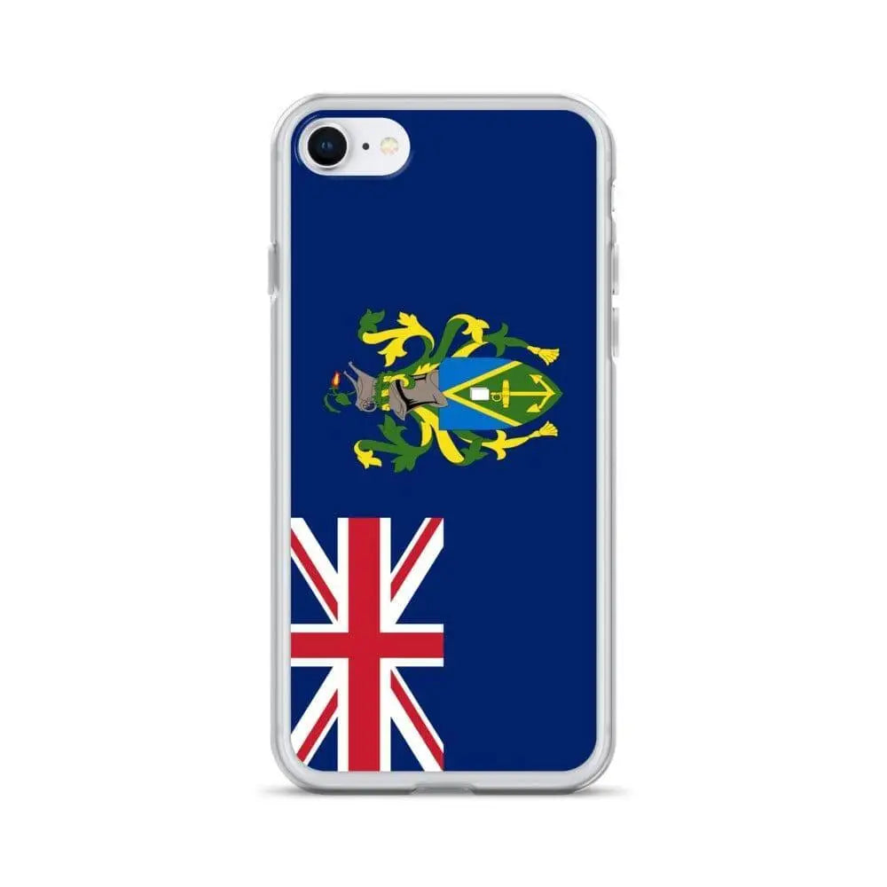 Coque iphone îles pitcairn souple antichoc transparente