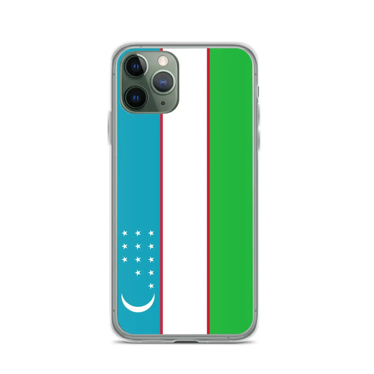 Coque iphone ouzbékistan souple et antichoc transparente