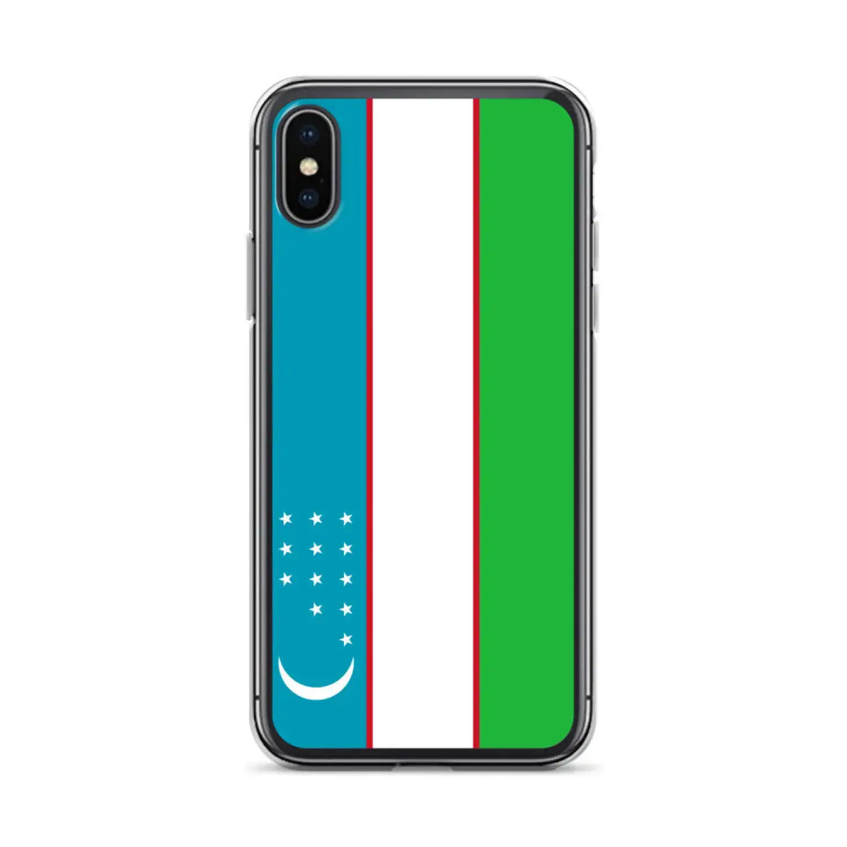 Coque iphone ouzbékistan souple et antichoc transparente